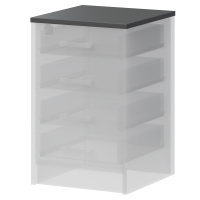 Крышка к тумбе приставной (АТ-05) Арго А-705 Антрацит